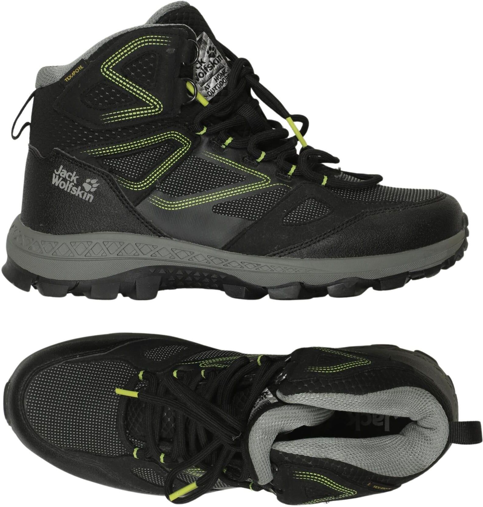 Jack Wolfskin Herren Stiefel, Neon, Gr. EU 40.5, Kunstleder - Second Hand