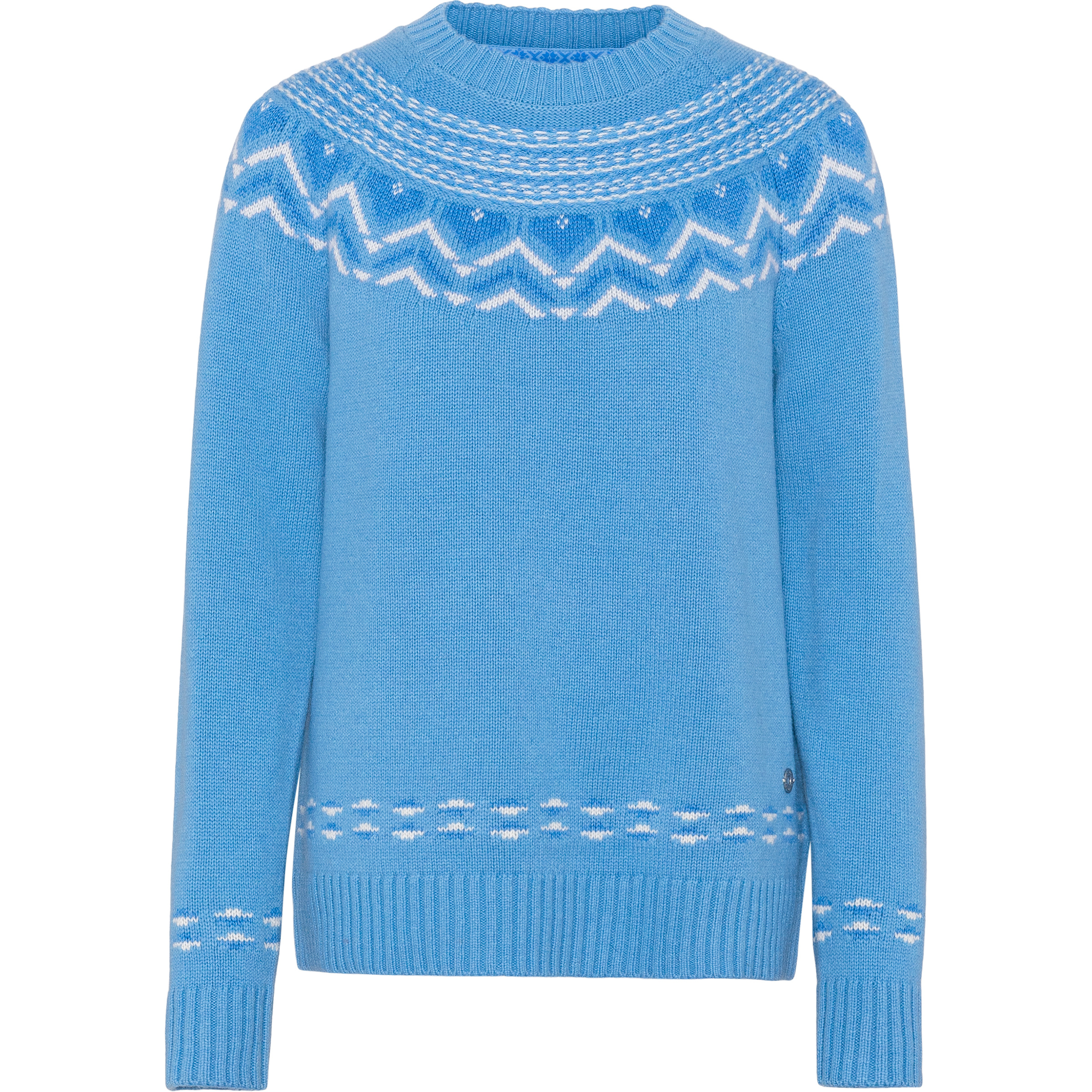 Kari Traa Sundve Knit Damen Pullover blau Größe S Lifestyle Hautfreundlich