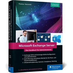 Microsoft Exchange Server, Fachbücher von Thomas Stensitzki
