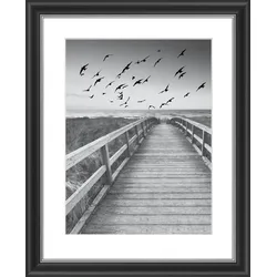 Bilderrahmen ELEGANCE schwarz (BH 46x56 cm) - schwarz - BH 46x56 cm