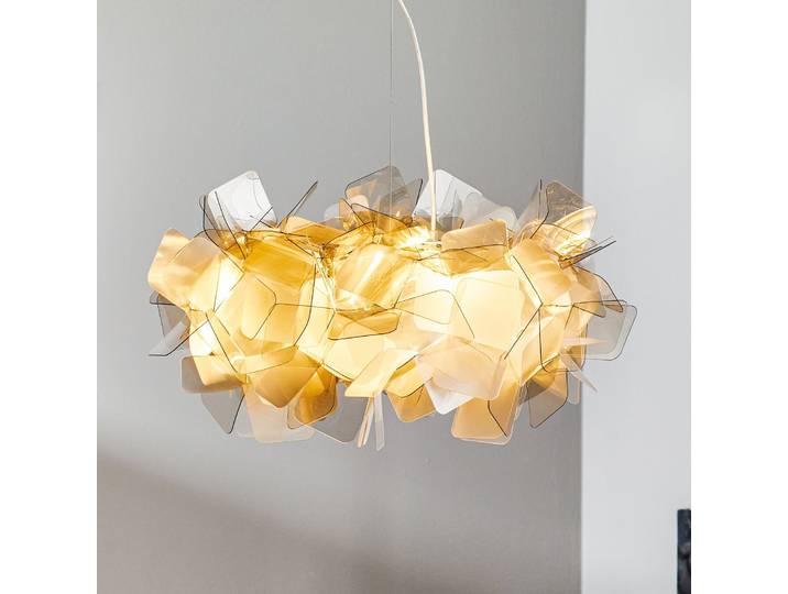 Clizia Pendelleuchte Prisma - SLAMP - Wohnzimmer - Design - Kunststoff - Mehrflammig