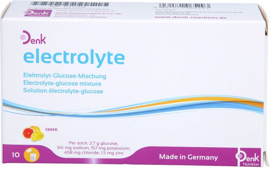 Electrolyte Denk Pulver Sticks