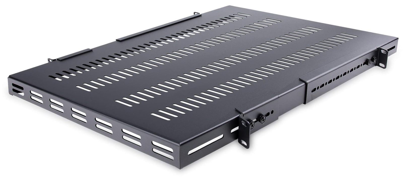 Selius 1U 4-Post Verstelbare Geventileerde Plank voor Server Rack - 150 kg