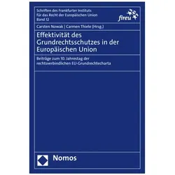 Effektivität des Grundrechtsschutzes in, Fachbücher