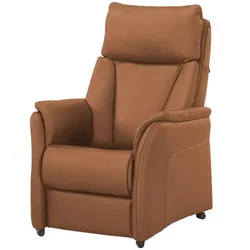 Hukla Relaxsessel  Pascal ¦ braun ¦ Maße (cm): B: 77 H: 115 T: 90.0