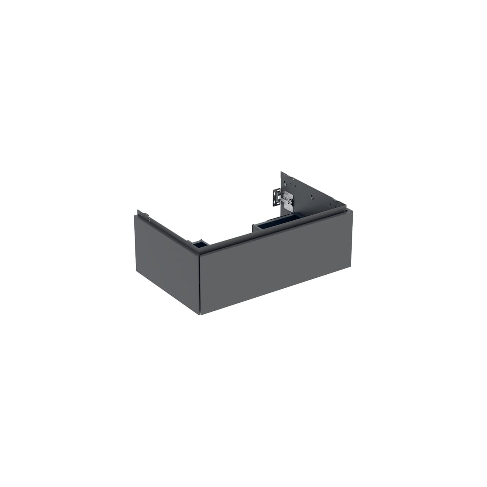 Geberit Waschtischunterschrank One 74x50,4x47cm, lava/lackiert ma, 1 Laden (505072003)