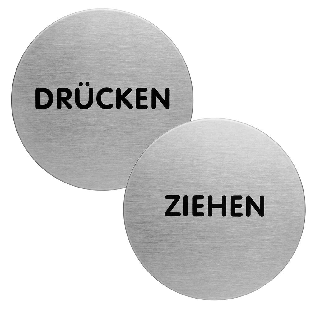DURABLE Piktogramm Drücken 6.5 cm 490061