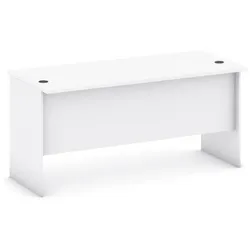 Büroschreibtisch MIRELLI, 160x80 cm, weiß