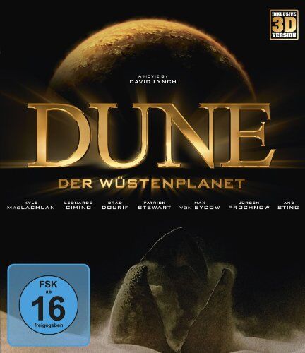 David Lynch - Dune - Der Wüstenplanet (inklusive 3D-Version) [Blu-ray] - Preis vom 09.10.2026 07:28:09 h