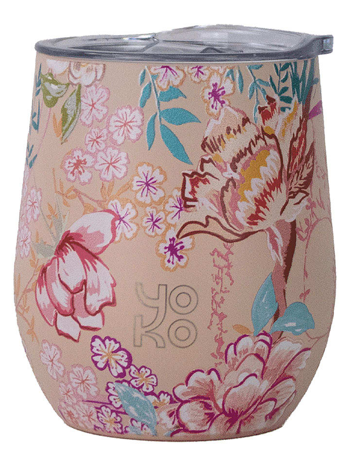 Yoko Design Mug isotherme 250ml "Bali " in Rosa - 250 ml - onesize