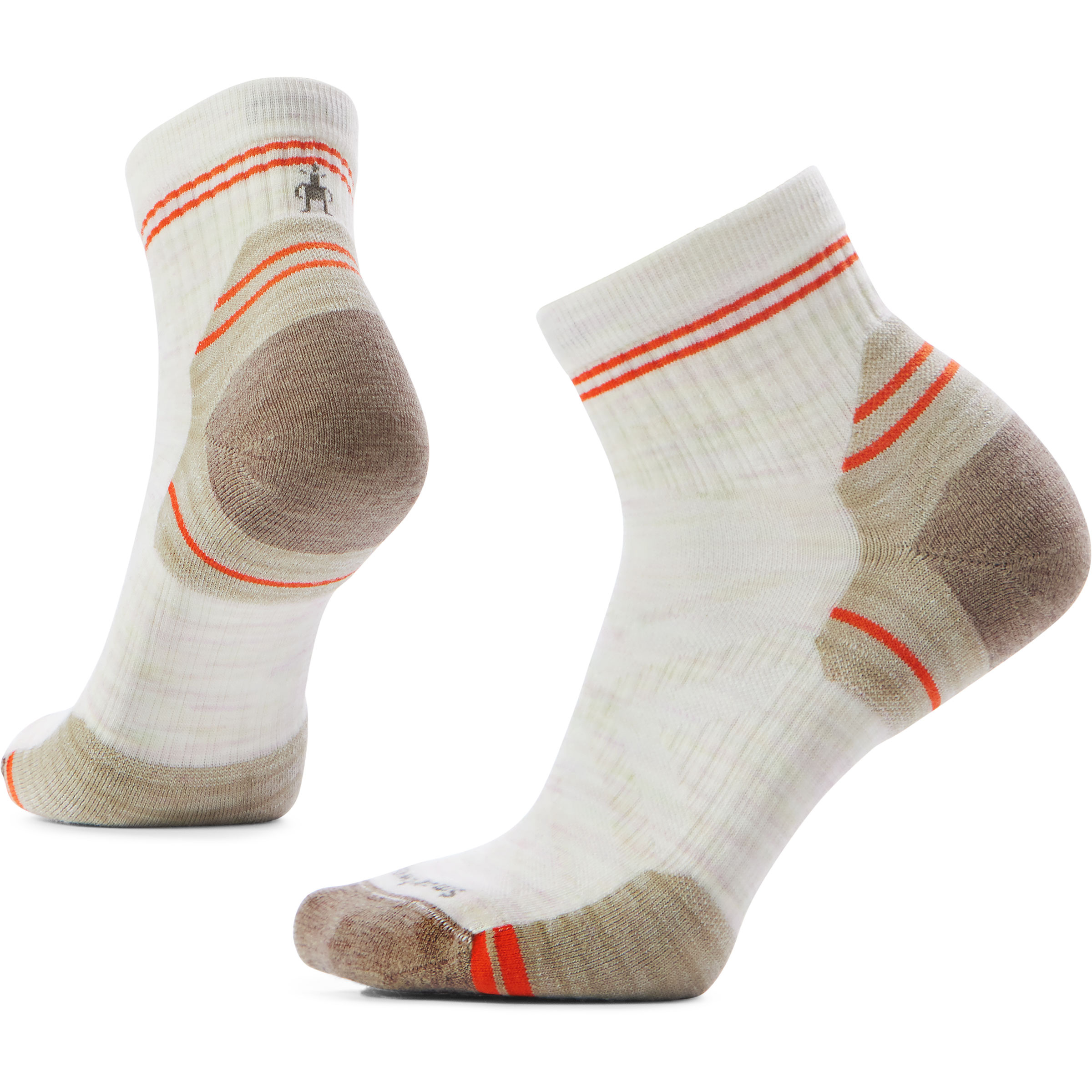 Smartwool Hike Targeted Cushion Ankle Damen Wandersocken beige Größe 34 Trekking Elastisch Merinowolle
