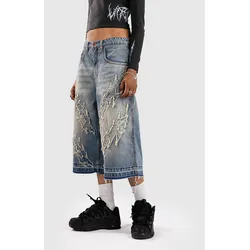 Vitriol Lena Ultra Baggy Jort Shorts winnie wash Gr. 6
