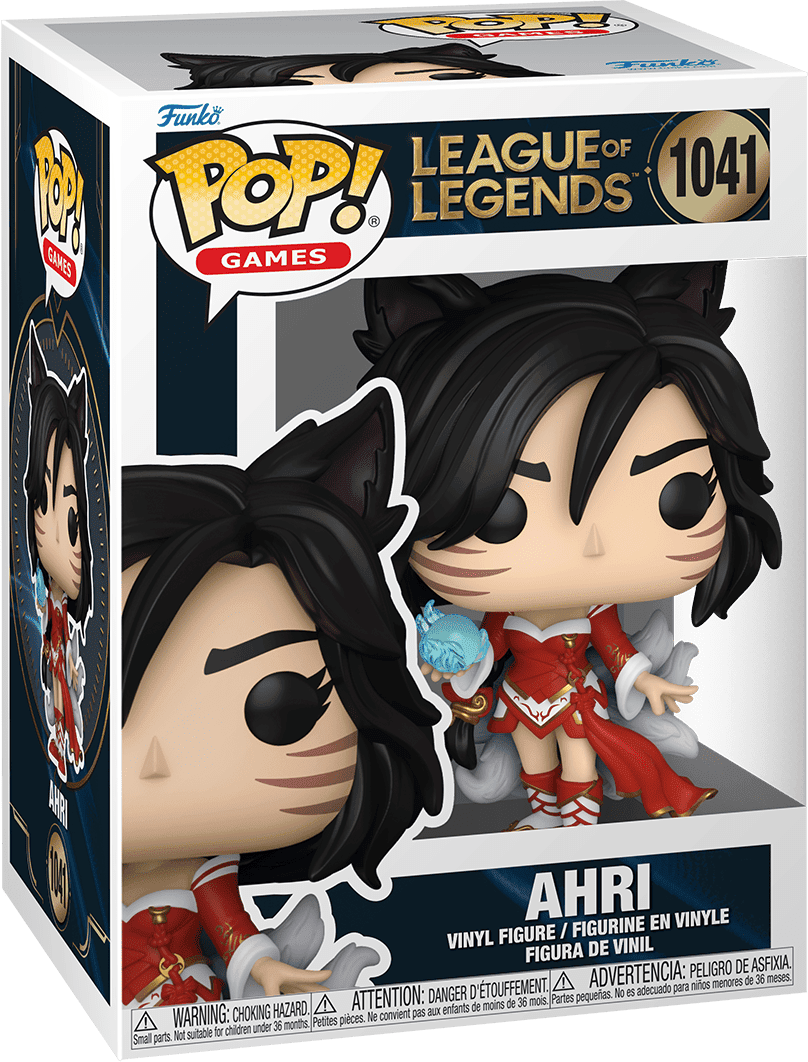 Funko Pop! Vinyl League of Legends Ahri Collectible Figure, 4 in, Funko