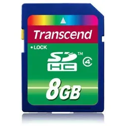 Transcend TS8GSDHC4 Speicherkarte 8 GB