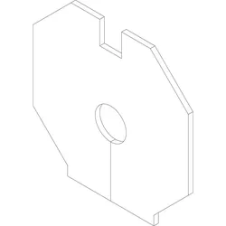 Wärmeschutz Rückwand GE515/TG51 - 63013246