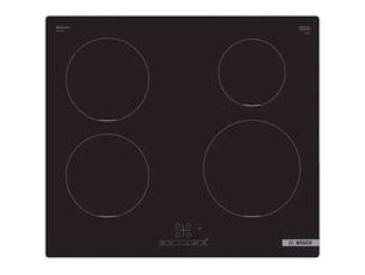 Table induction BOSCH - 4 foyers - L: 592 mm x P: 522 mm - PUE611BB5E