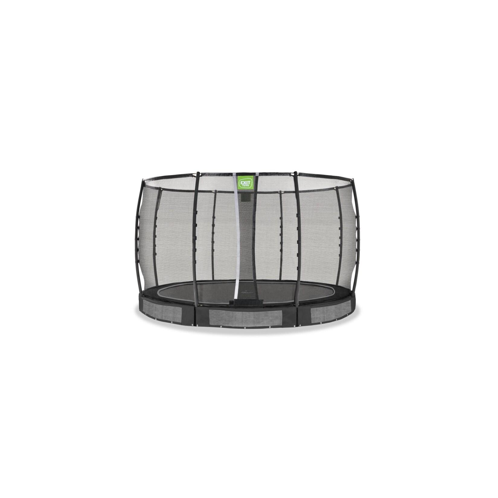 EXIT Allure Premium Bodentrampolin ø366cm - schwarz
