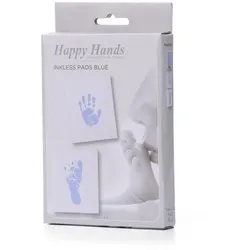 Happy Hands Tintenfreie Abdruckpads Blau