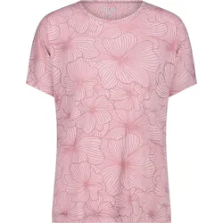 CMP CMP F.Illi Campagnolo CMP Damen-T-Shirt mit Burn Out-Muster - Fard - 38