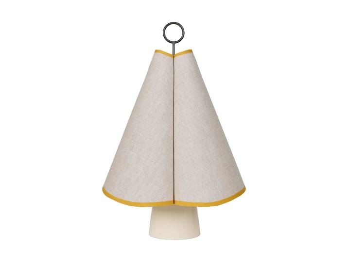 GUBI Lampe de table portable Hornbæk Poppy yellow