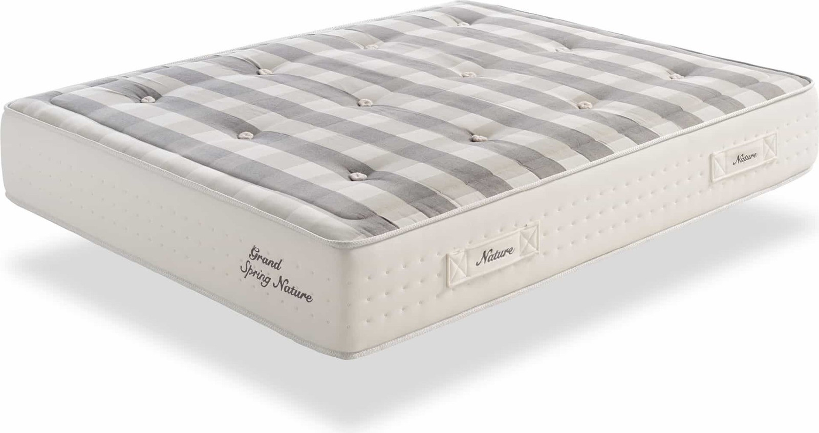 Moonia Matras Grand Spring Nature pocket spring voor volwassenen B/D/H: 160 x 190 x 30 cm