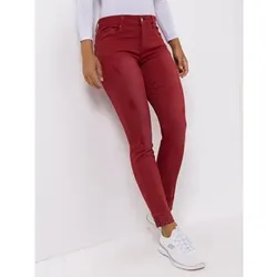 DINE 'N' DANCE Hose Salsa 5-Pocket Style Strassapplikation schmales Bein
