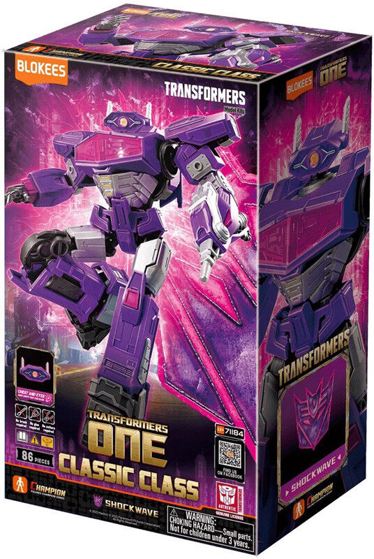 Blokees Transformers Classic Class 18 : One Shockwave