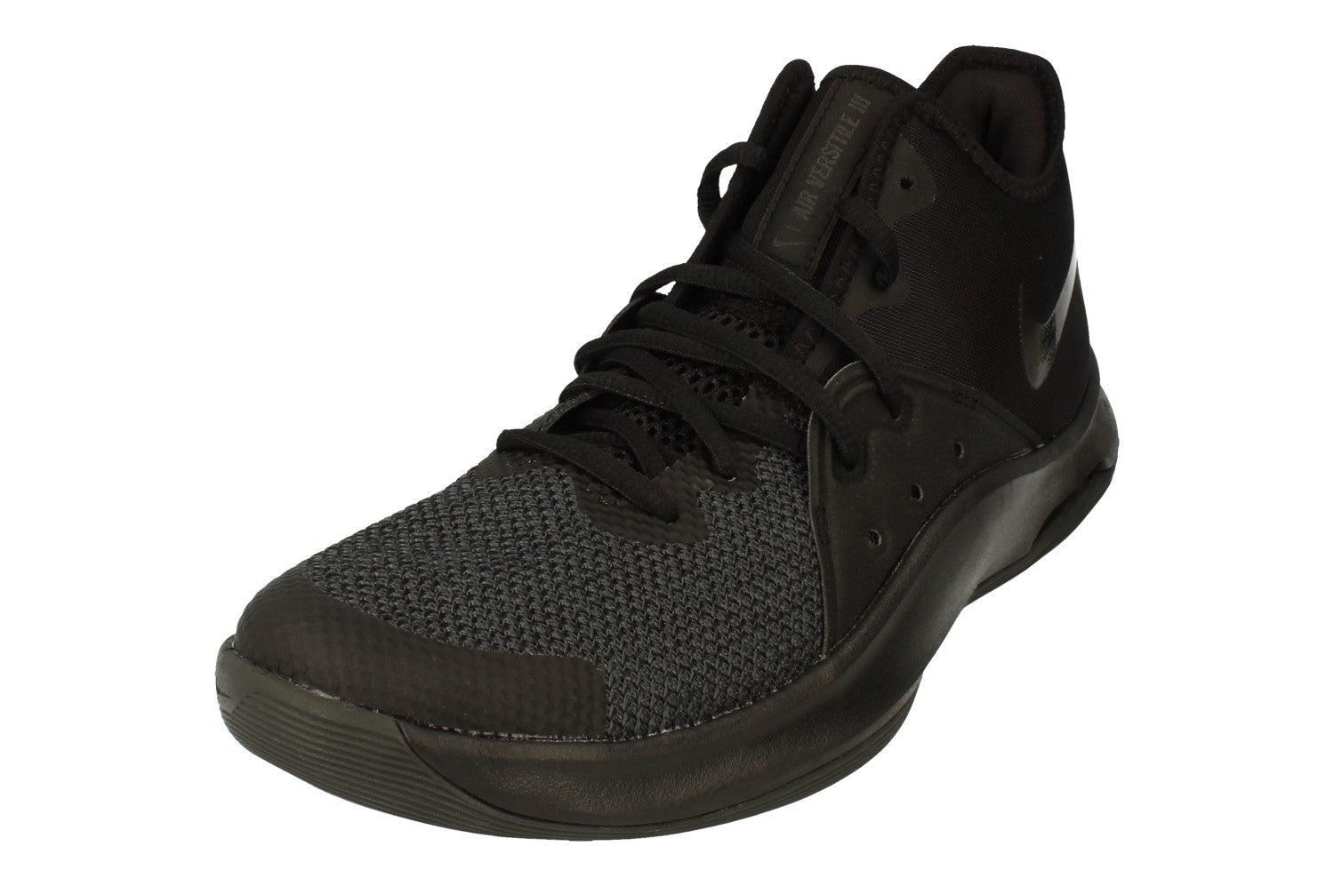 Nike Air Versitile III Heren Hi-Top Basketball Zwarte Sneakers