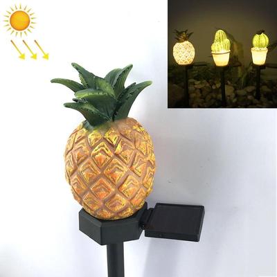 United Solar LED Cactus Landscape Lamp For Outdoor Garden & Lawn pineapple
