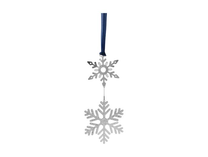 Pluto Design Suspension de Noël Snow Argent