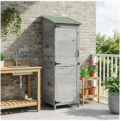 vidaXL, Gartenhaus + Gartenschrank, Garten Shed