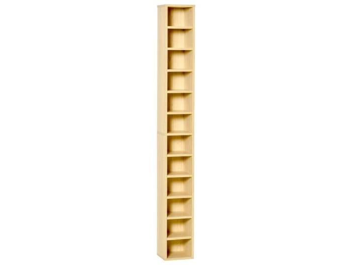 LIA Rangements pour CD et DVD étagère colonne de rangement meuble de rangement avec 12 compartiments capacité max. 204 CD 21