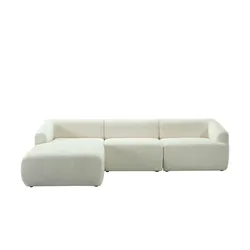 Ecksofa  Amalia ¦ creme ¦ Maße (cm): B: 281 H: 71 T: 157.0