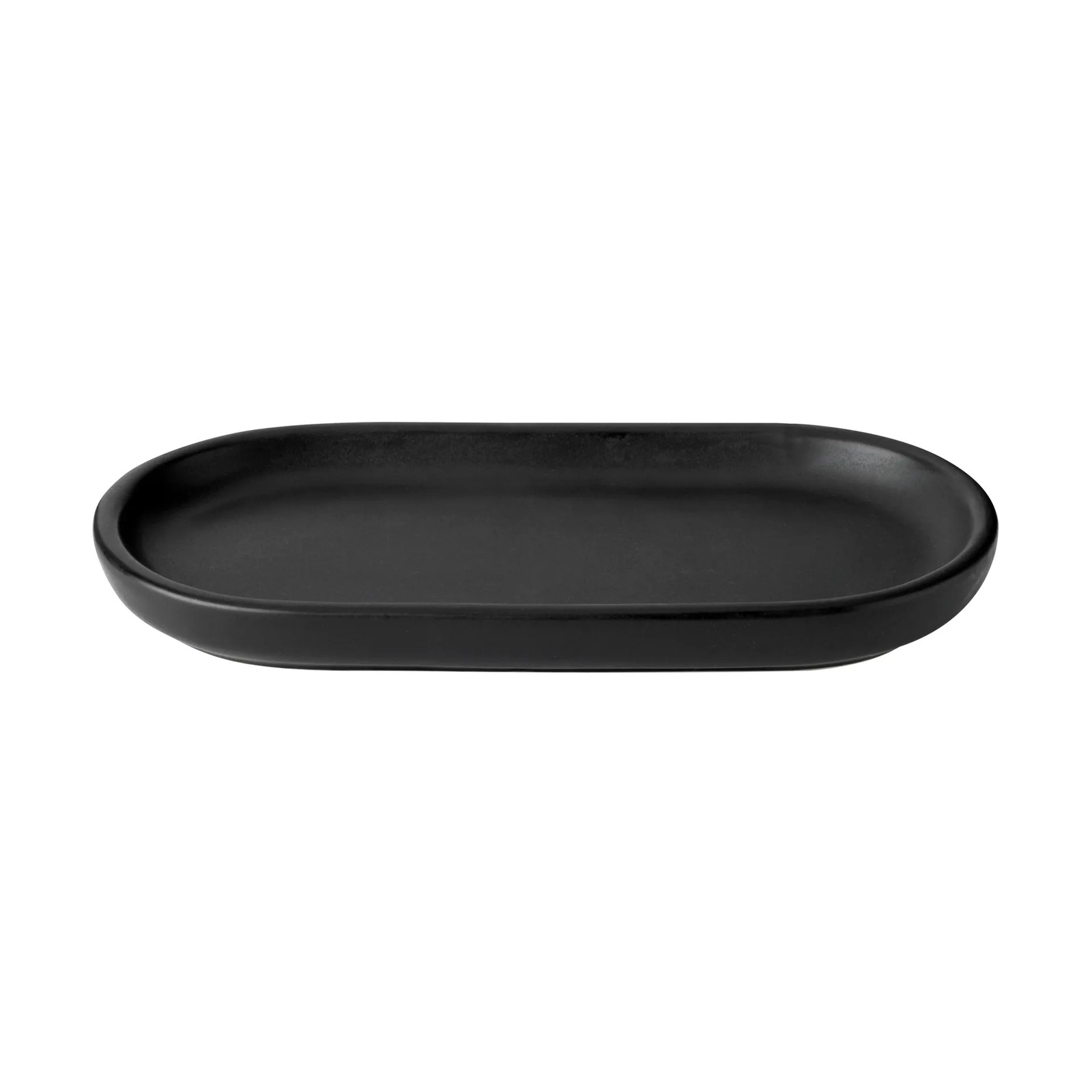 Stelton Fjord dienblad zwart 8,6 x 18 cm
