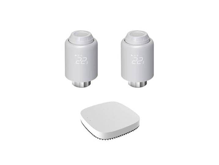 Silamp Set met 2 thermostaatkoppen en Gateway ZigBee