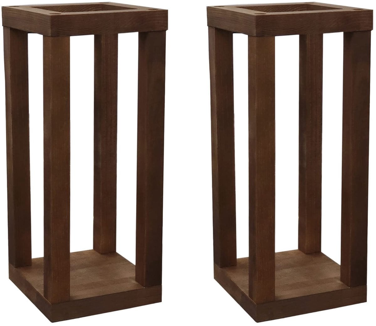 Dailygoods Handgemaakte Houten Kaarsenhouder voor Tafeldecoratie en Bruiloften