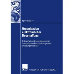 Organisation elektronischer Beschaffung, Fachbücher von Björn Saggau