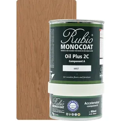 Rubio Monocoat Set Oil Plus 2C Mist 390ml (A+B) - 390ml [15m2]