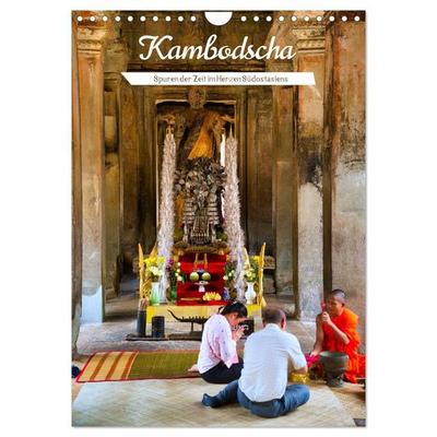 Kambodscha – Schönheit mit Geschichte (Wandkalender 2027 DIN A4 hoch), CALVENDO Monatskalender