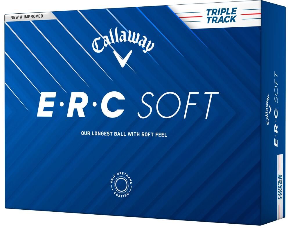 Callaway Golf  - ERC Soft Triple Track White - Balles neuves