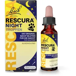 Bachblüten Original Rescura Night Pets Tr.alk.frei 10 ml