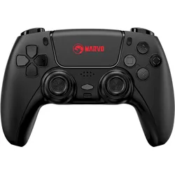 Marvo Pad Pact 70 czarny (GT-90) (PS4, PS5, Switch, Xbox One S), Gaming Controller, Schwarz, Rot