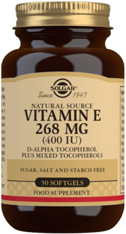 Solgar Vit E 400UI(268mg.) Aceite perlas 50 u