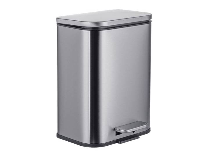 Relaxdays Mülleimer mit Fingerprint-Schutz 5 l