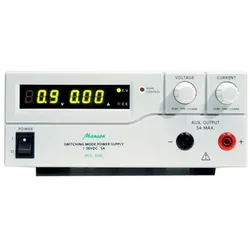 Manson Labornetzgerät HCS- 3102 (1-36 V / 0 - 5 A) mit, Labornetzgerät, Schwarz