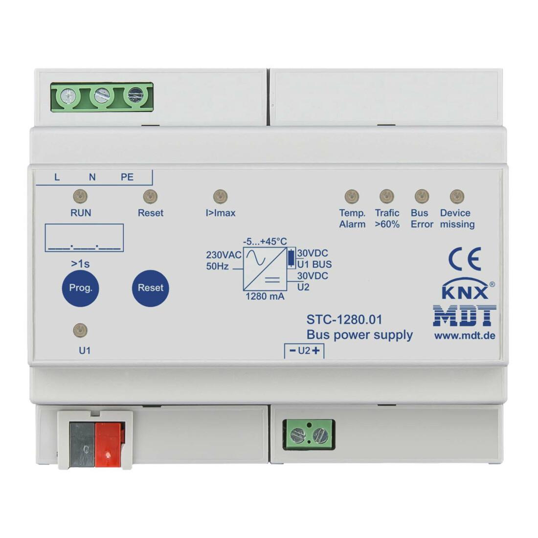 MDT technologies Busspannungsversorgung 6TE, REG, 1280mA STC-1280.01)