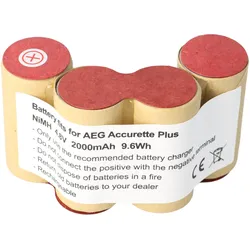 AccuCell Akku für AEG Liliput Sauger, Staubsauger Zubehör