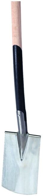 floraworld bêche de jardin 180 mm avec manche 850 mm (018767)