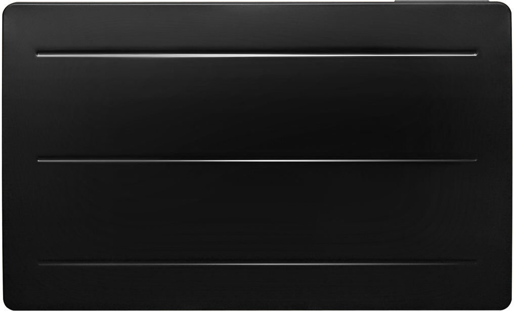 Adam 5118 BTU Electric Radiator Space Heater with Adjustable Thermostat Black 45.7cm H X 74.3cm W X 9.7cm D