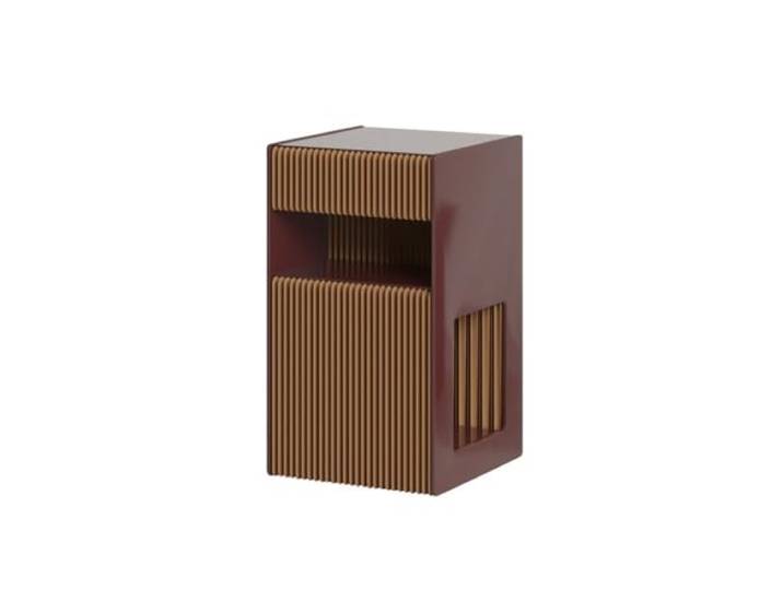 YCCHAH Wohnzimmermöbel Beistelltisch, Sofa, Schrank, kleiner Kaffee, Ecke, moderne einfache quadratische Beistelltische Wohnzimmer (B)